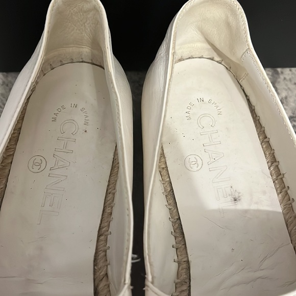 Chanel black and white espadrilles - Picture 4 of 5